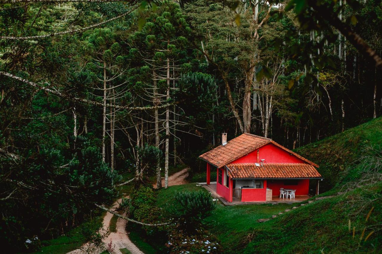 Sitio Das Hortensias Chales Консейсан-да-Ібітіпока Екстер'єр фото